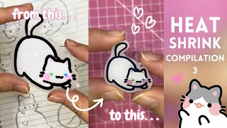 💖SHRINK PLASTIC COMPILATION💖 DIY SHRINK PLASTIC