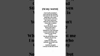 Download Lagu At My Worst (feat.Kehlani)–Pink Sweats#songlyrics#pinksweat#atmyworstlyrics MP3 Download Lagu At My Worst (feat.Kehlani)–Pink Sweats#songlyrics#pinksweat#atmyworstlyrics MP3