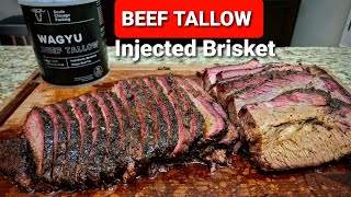 Worlds Cheapest Brisket Injected With Beef Tallow  Smoked Brisket Recipe