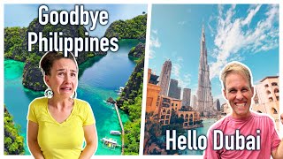 Goodbye Philippines, Hello Dubai! AirBnB next to BURJ KHALIFA!