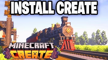 How To Download Create Mod In Minecraft! - Tutorial