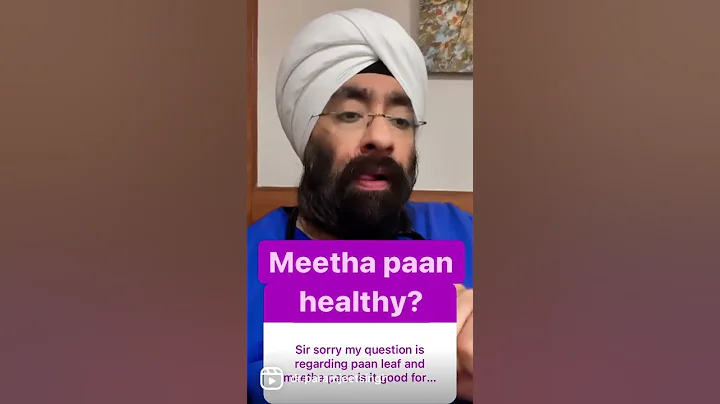 Meetha Paan betel leaves betel nuts chuna katha are healthy or not  #shorts by dr.education - DayDayNews