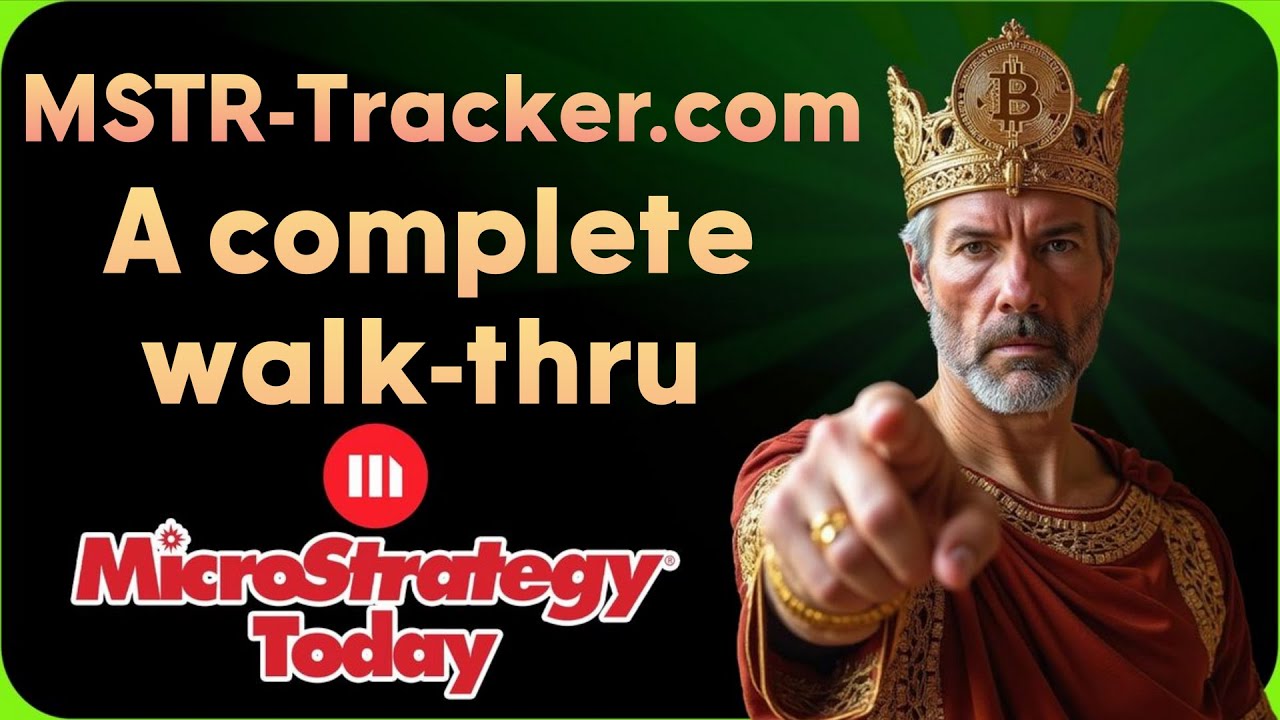 Master Strategy: MSTR Tracker - A complete walkthrough with Radu