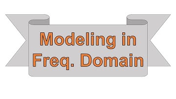 Frequency Domain - Modeling Electrical Networks