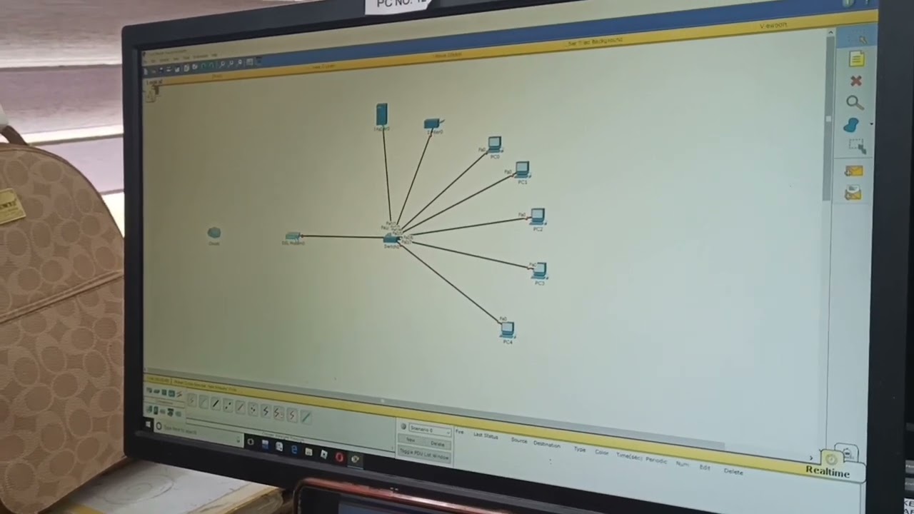 NETWORK ARCHITECTURE INTERNET CAFE BY USING SOFTWARE APPLICATION  | CISCO PACKET TRACER