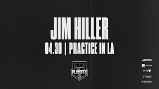 Head Coach Jim Hiller | 04.30 LA Kings Practice in LA before leaving for Edmonton
