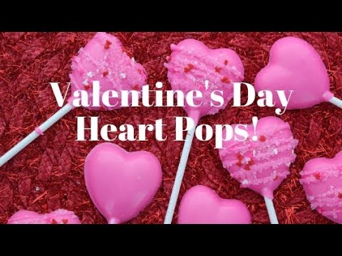 Видео: Valentine Heart Pops