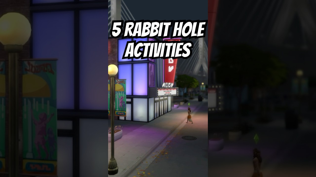 ⭐️ 5 Rabit Hole Activities to do in The Sims 4 