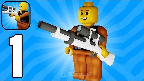 Toys War 3D Island Battle - Gameplay Walkthrough Part 1 Tutorial Build Base (Android,iOS)