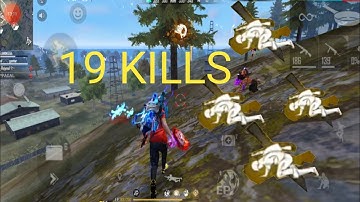 Free Fire BR RANKED 19 KILLS    FF GAMING 64