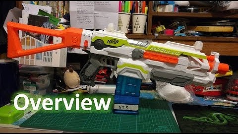 [Nerf Overview]  Modded Nerf Modulus ecs-10 + Sydney Nerf gameplay footage | Nerf The Strongest