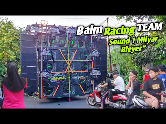 Gak Sia BRT Sound 1 Milyar dijuluki anak Bar nya Faskho,,Unjuk Bass Bleyer begini reaksi Warga 🔥 class=