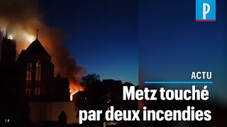 Metz touché par deux incendies dans la nuit