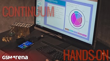 Microsoft Continuum hands-on