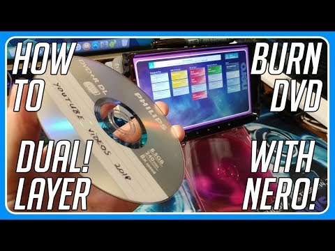 How to Burn a DVD with Nero 2018!