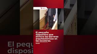 ¡Brillante! ✨ El pequeño dispositivo que elimina las barreras arquitectónicas en las escaleras. ✨