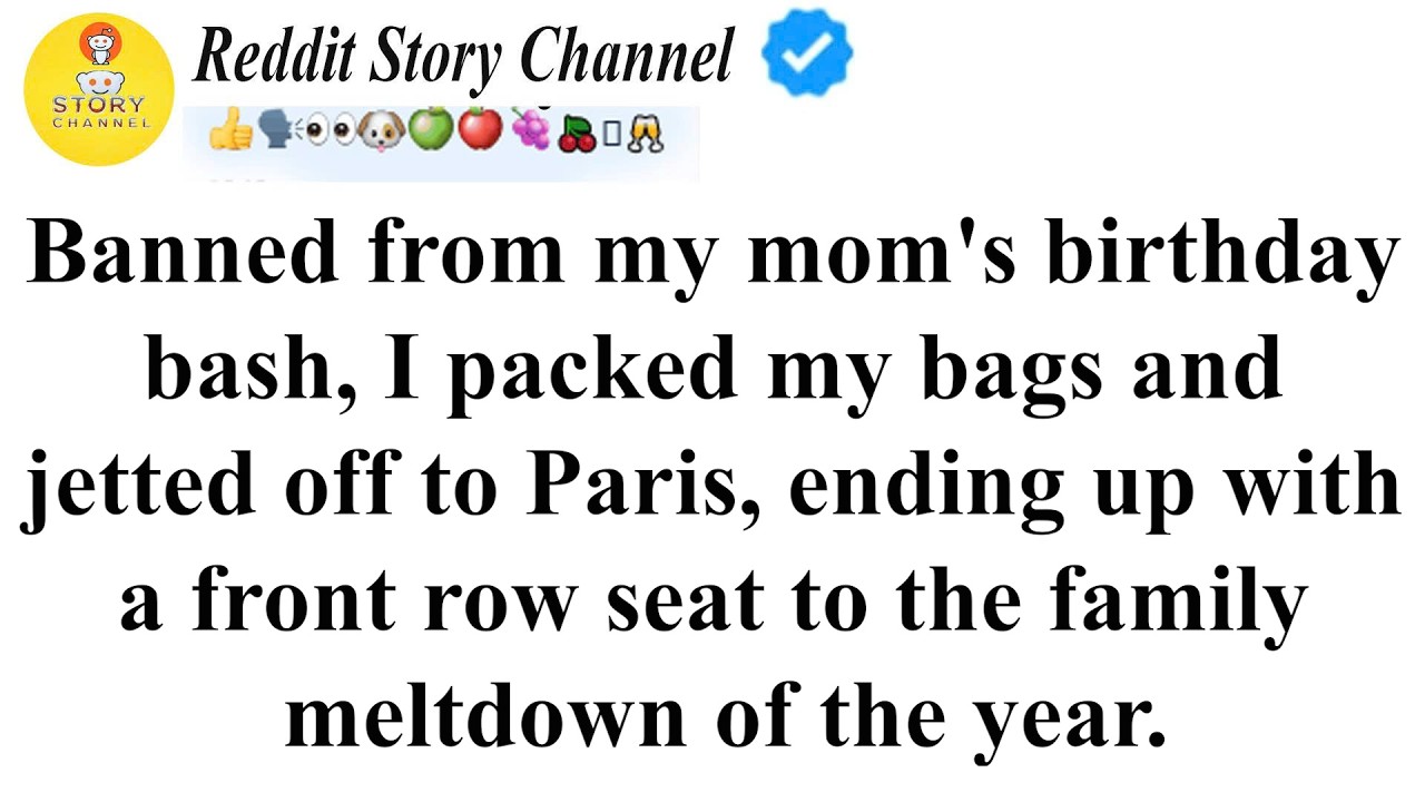 Мне запретили посещать вечеринку по случаю дня рождения моей мамы, поэтому я собрала вещи и улете...