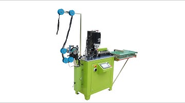 YFM-103YCA Auto ultrasonic close end zipper cutting machine by computer control