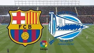 ... nou camp about to get lit up as messi and the team look give
alaves a pre christmas gift! live