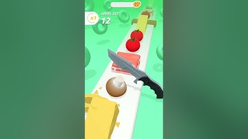 perfect slices level 227 android games #shorts #funnyvideo #viral