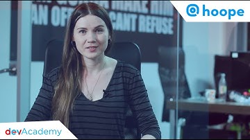 Irina Rymshina from Hoope recommends devAcademy