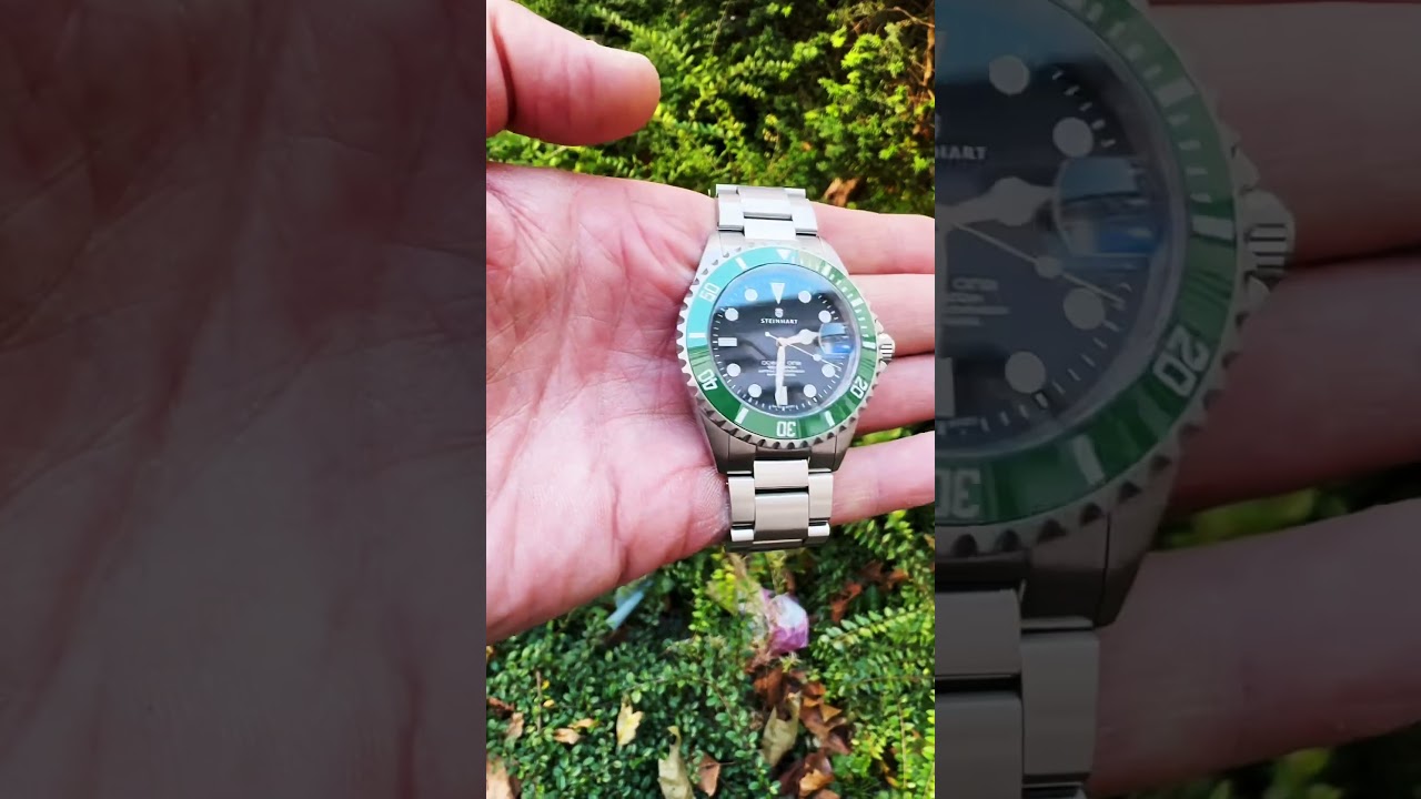 Steinhart Ocean One GREEN Ceramic Hommage