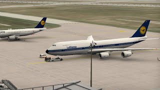 Retro Lufthansa B748 & A306 At Leipzig Airport | World Of Airports.