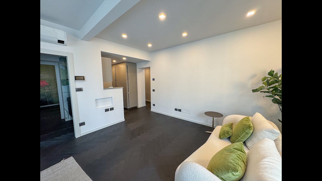 Ampio e lussuoso bilocale di design studiato e arredato da architetto