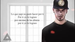 Intocable    Anuel AA  madre solo una Video Letra Oficial