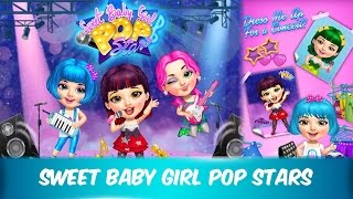 Sweet Baby Girl Pop Stars | Best Games For Kids For Fun | Android iOS gameplay HD screenshot 2