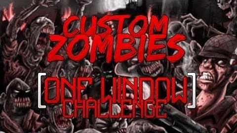 One Window Challenge || Cod: World at War Zombies