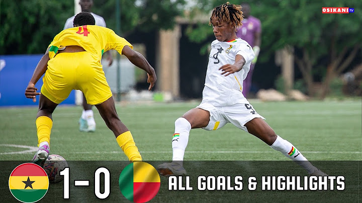 GHANA VS BENIN(1-0) MATCH HIGHLIGHTS & GOAL || 2025 WAFU B BOYS CUP || U20 || BLACK SATELLITES