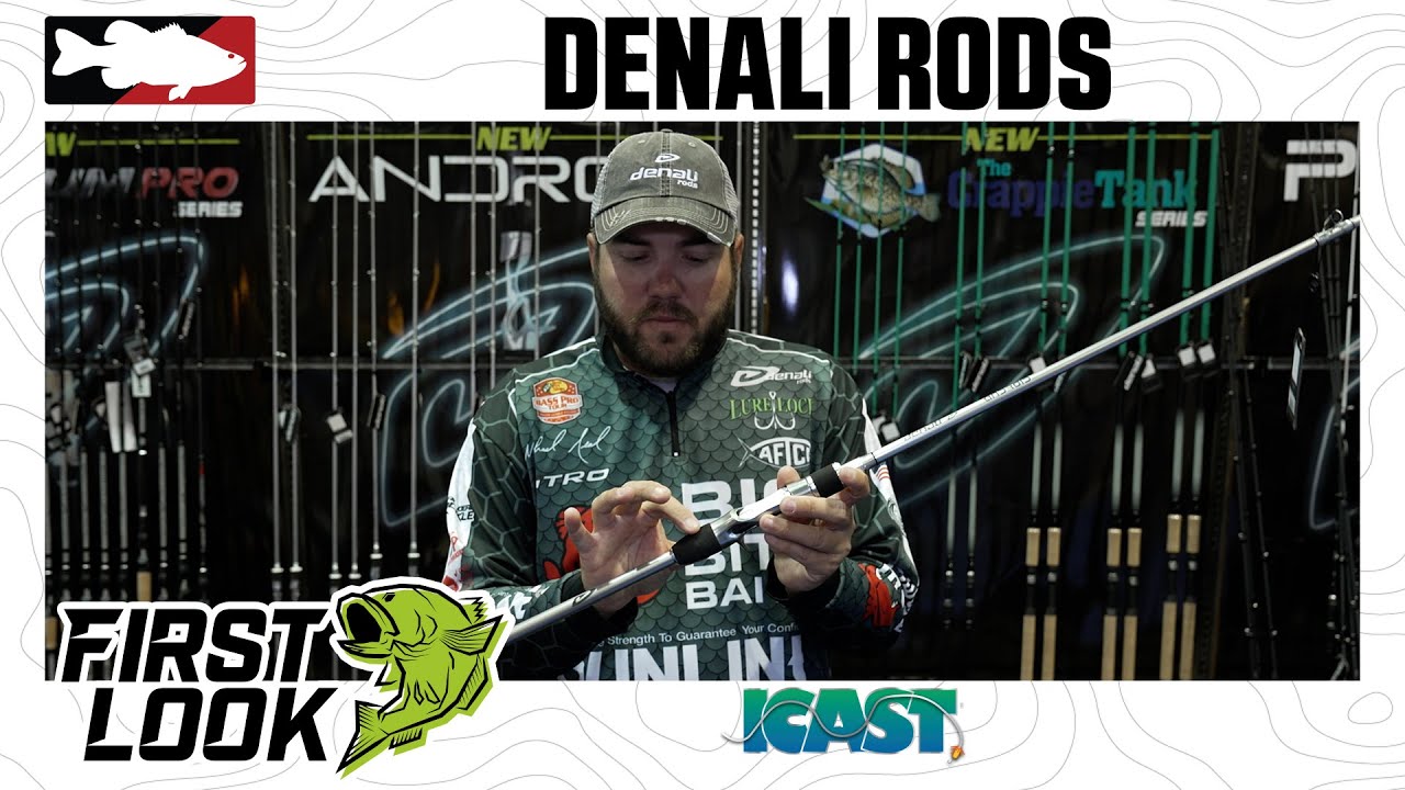 Denali Rods Android Series Casting and Spinning Rods with Michael