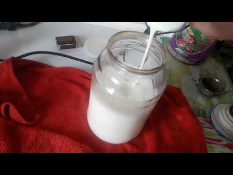 Мацони из магазинного молока .