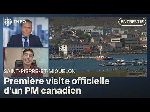 Historic visit by Carney and Macron to Saint-Pierre and Miquelon | On the ground