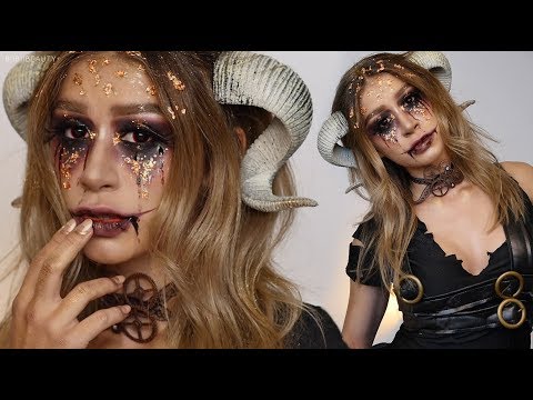 GLAM HALLOWEEN MAKEUP | Soul Eater Tutorial