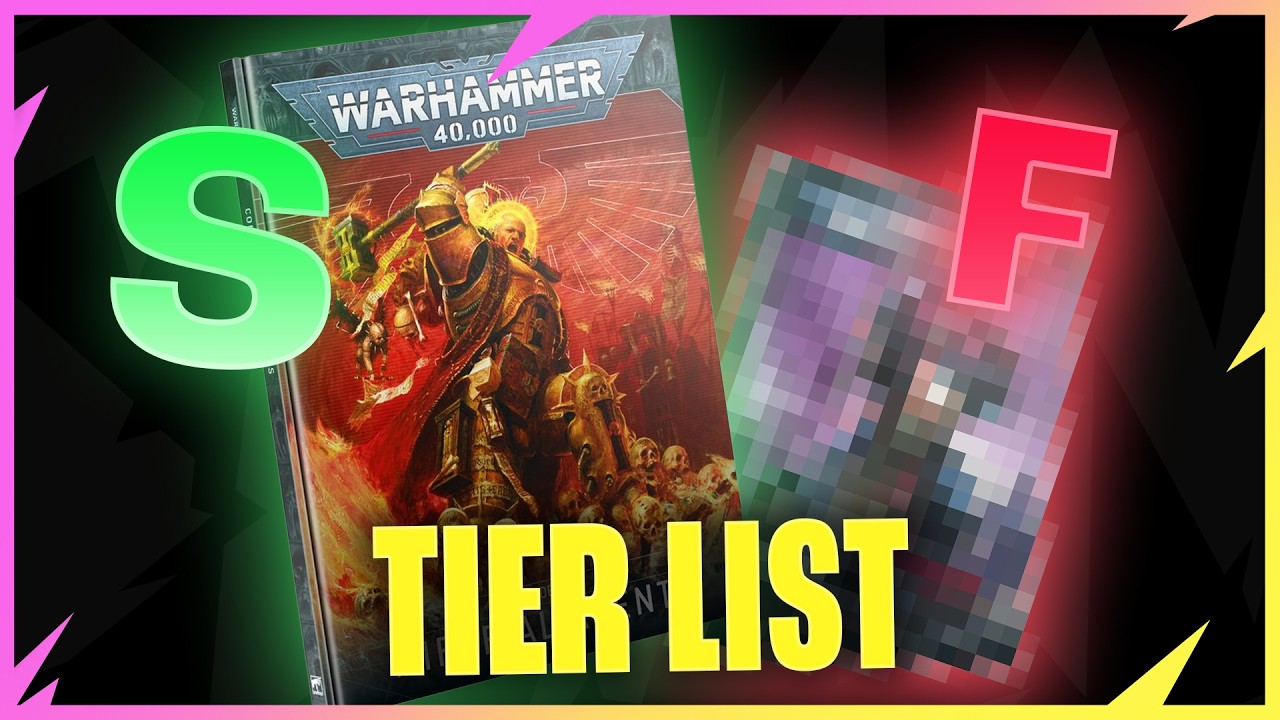 Every Warhammer 40k 10th Edition Codex Cover Ranked - Tier List | After Dark Ep. 107