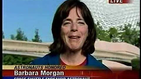 NASA Astronaut Barbara Morgan talks about her spac...