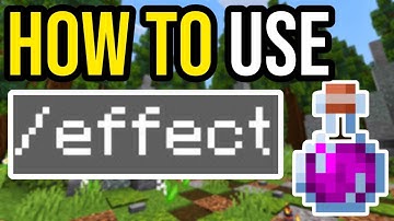How To Use /Effect Command In Minecraft Bedrock & Java