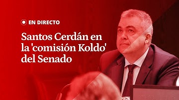 EN DIRECTO | Santos Cerdán comparece en la 