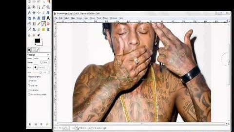 Simple photo manipulation within minutes, using gimp