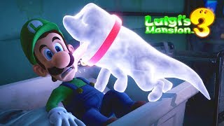 LUIGI'S MANSION 3 All Cutscenes Full Movie (2019)