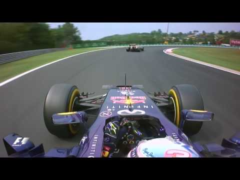 Ricciardo Battles Hamilton & Alonso | 2014 Hungarian Grand Prix