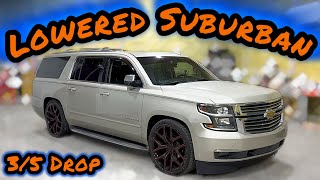 2015 Chevy Suburban gets lowered