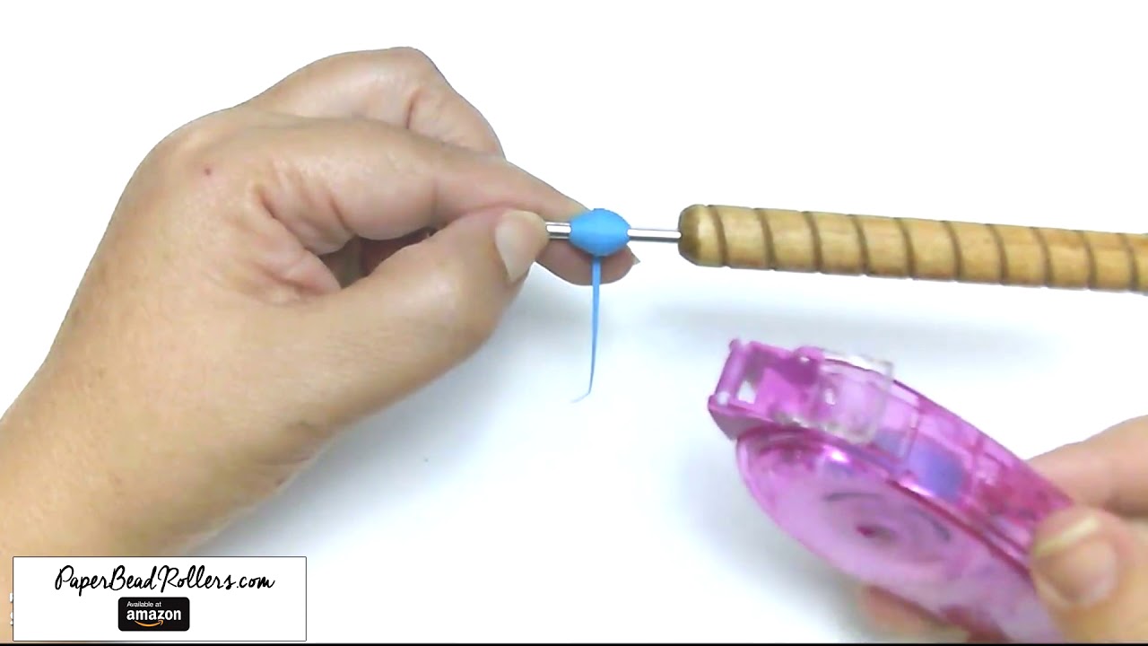 How to Roll Paper Beads - Beginner's Tutorial 