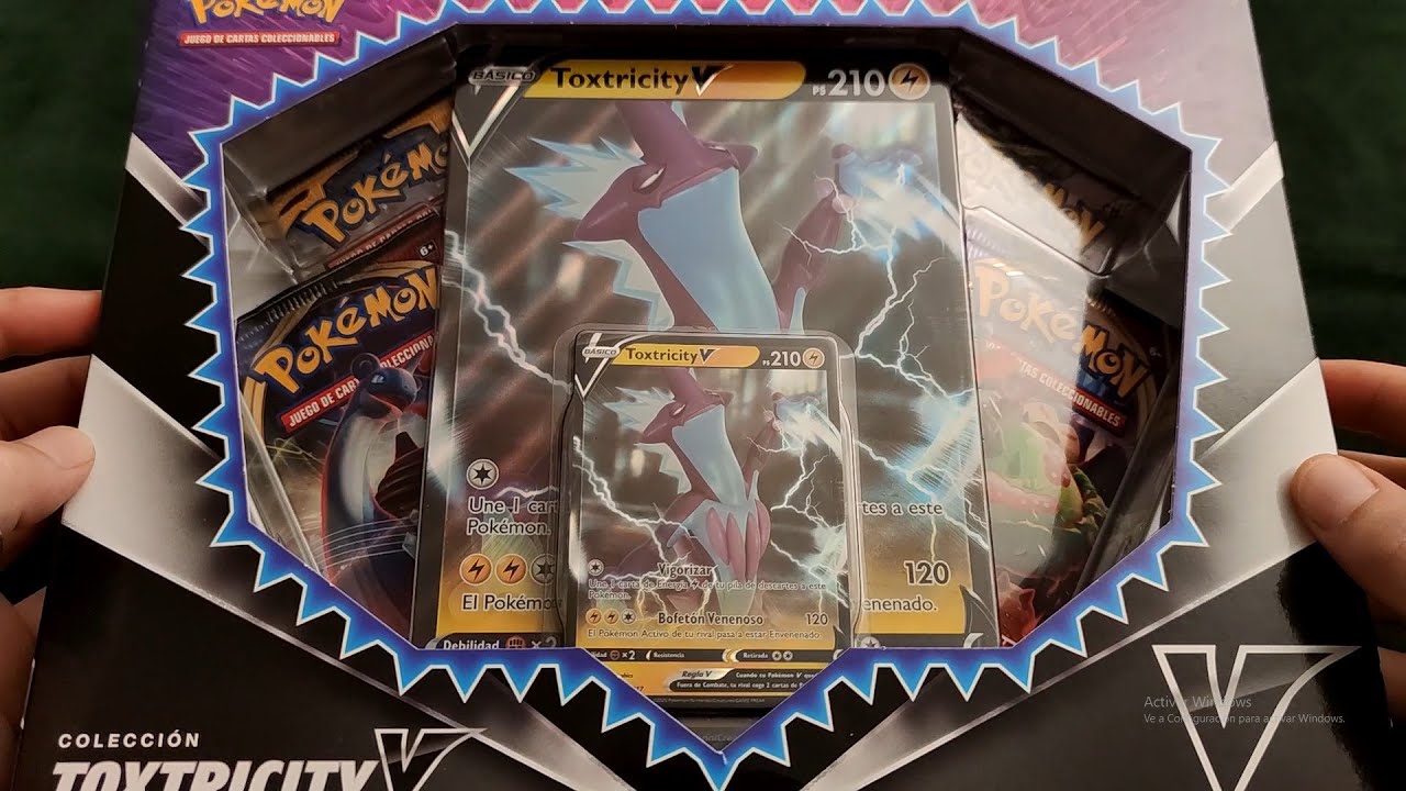 Apertura Caja Toxtricity V cartas Pokemon