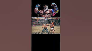 TEKKEN 8 KING DF2,1 COMBO ON FEMALE 76 DMG #tekken8 #king  #tekken8season2 #tekken8king