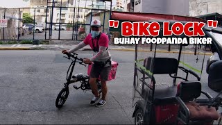 FOODPANDA BIKER/CYCLIST VLOG 123 | NILOLOCK MO BA ANG BIKE MO? | MADALAS NA TANONG SA ATIN.