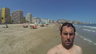 MANUEL JOSÉ EN LA PLAYA DE CULLERA