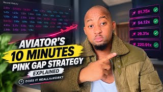 Aviator’s 10 Minutes Pink Gap Strategy Explained — Does It Really Work? ⏱️